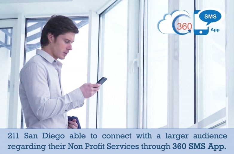 360 Sms App able to connect with larger audience