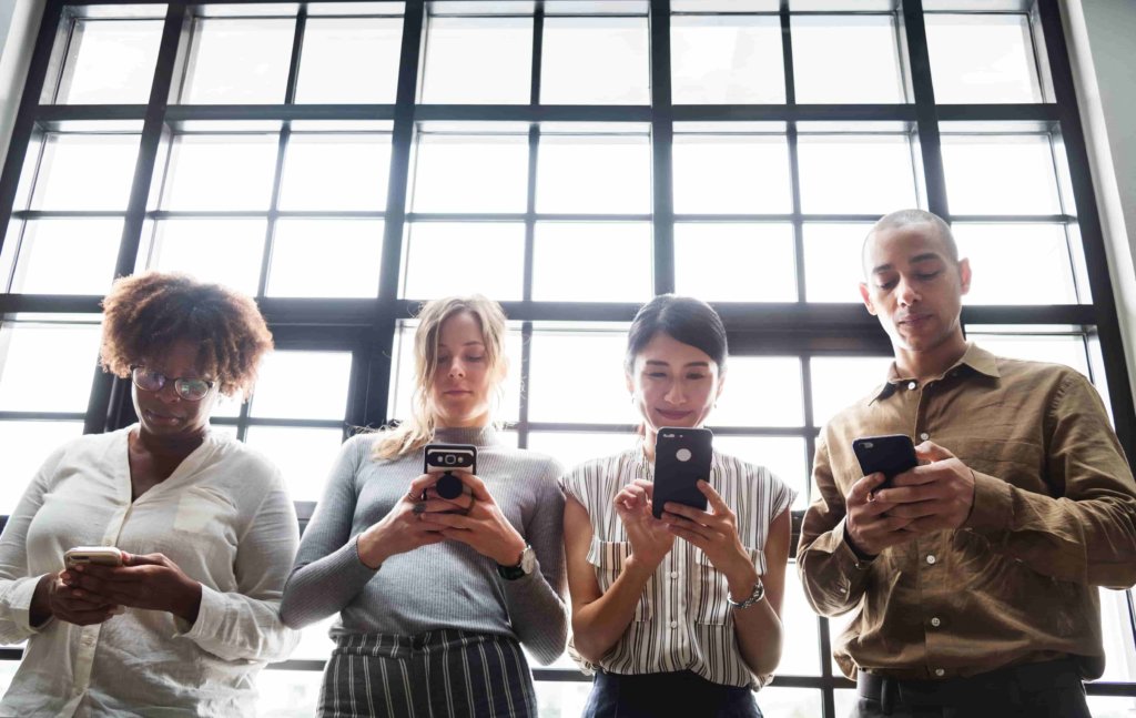SMS App powered by Salesforce