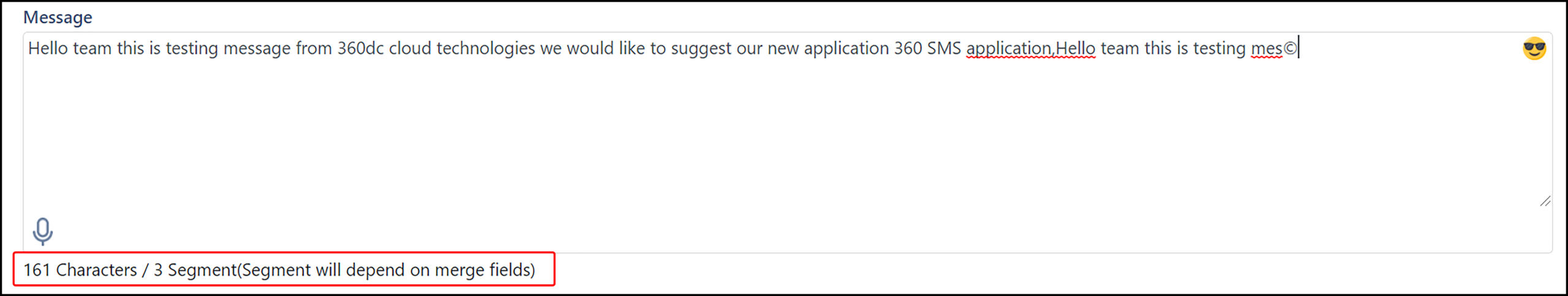 360 Sms App to GSM text with one special Character