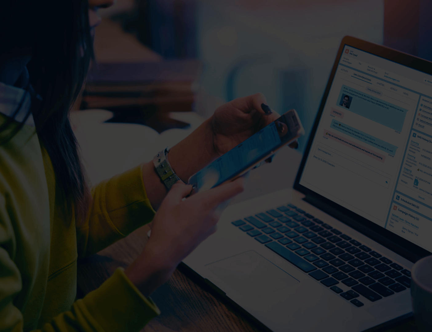 360 Sms App About us- Drive immediate business impact with world