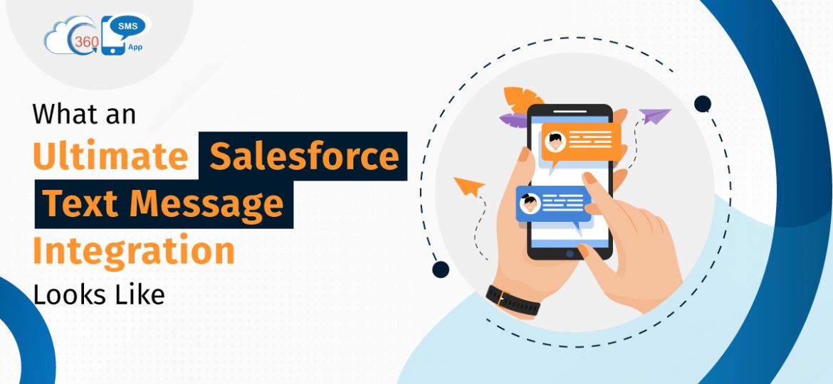 Salesforce text message integration